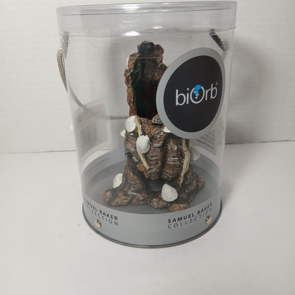Biorb Ornament Shells On Bark White Aquarium Fish Tank BiOrb New